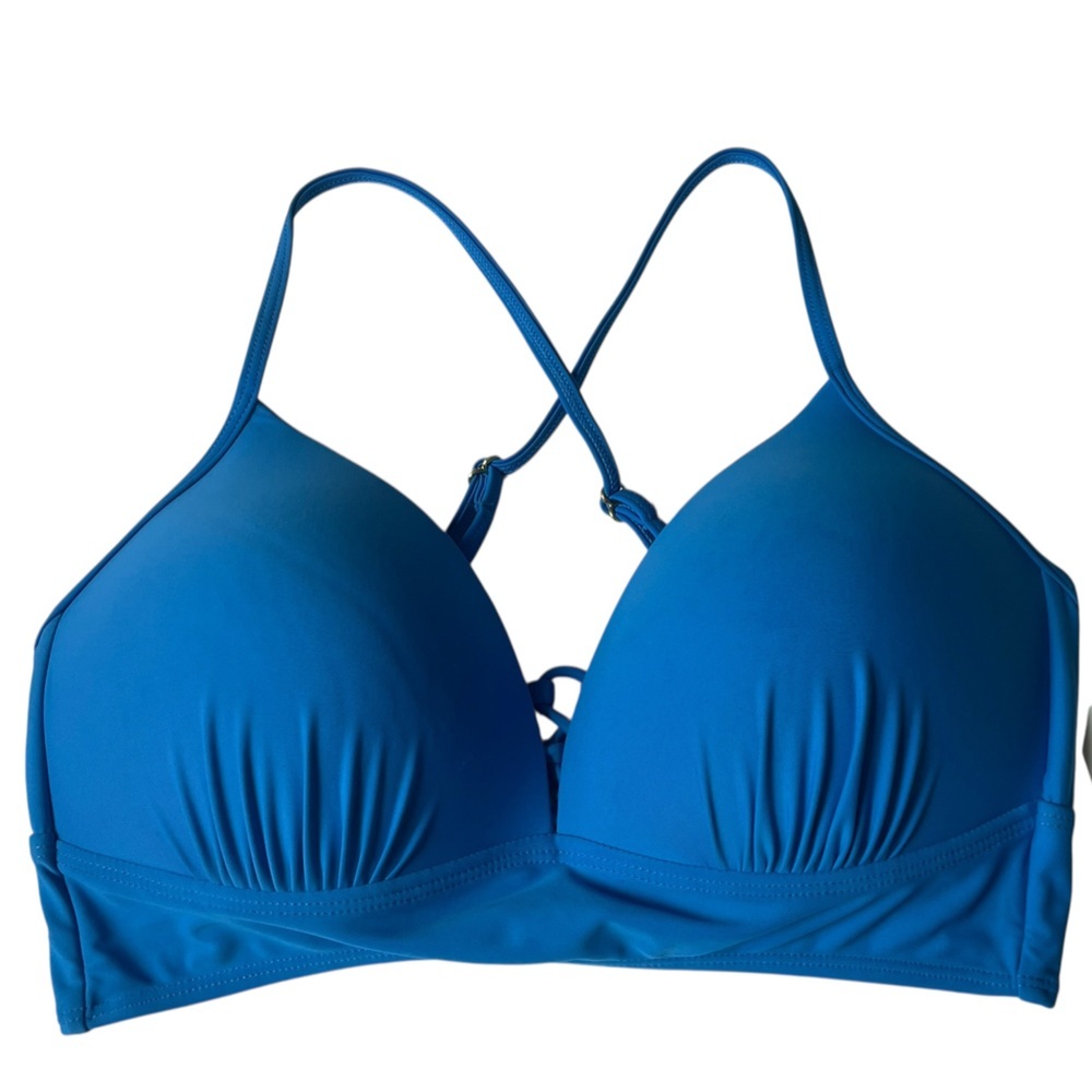Time and Tru‎ Blue Bikini Top - Picture 2 of 4